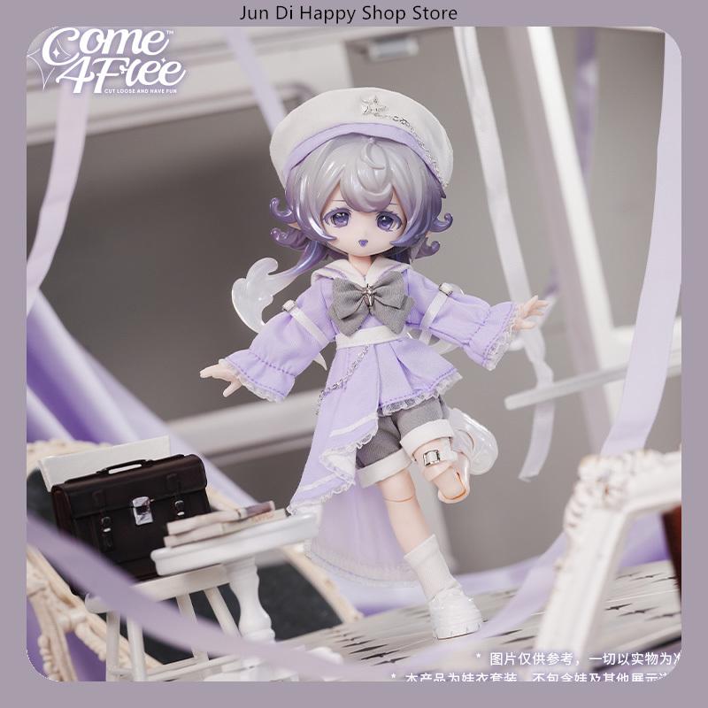 COME4FREE 1/12 BJD Doll Clothes Daily Series SuXingYao Style Dress Outfit Set for OB11 Doll Clothes