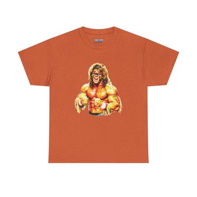 The Ultimate Warrior - Maglietta Leggende del Wrestling anni '80
