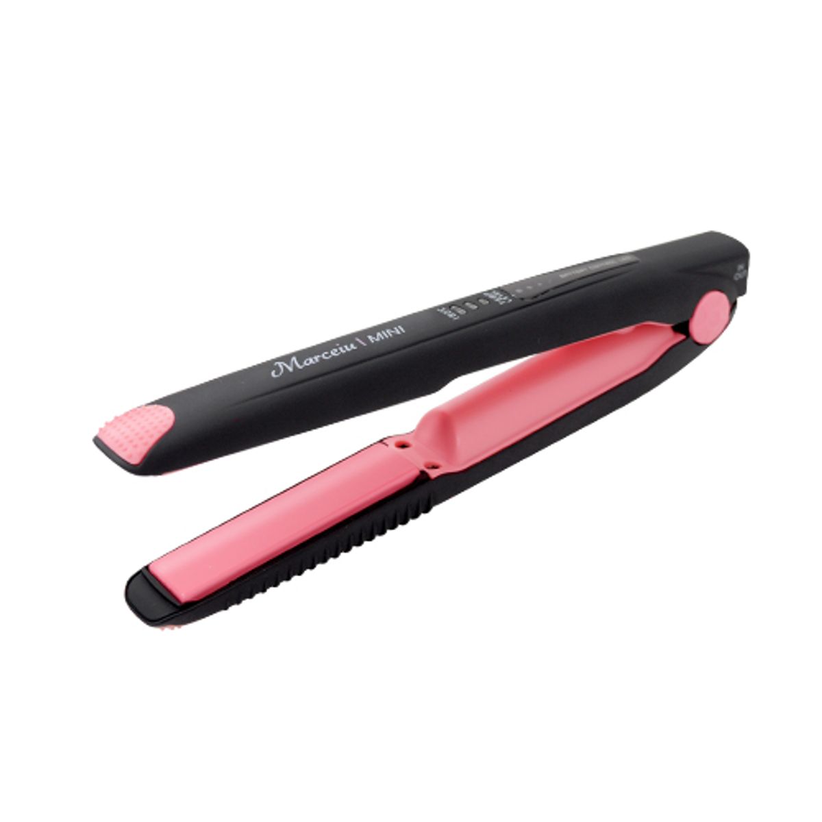Portable Cordless Mini Hair Iron for Bangs Black