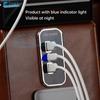 3 Ports 35.5W PD Type-C 2.1A 1A USB Car Charger Socket 12/24V for Motorcycle Auto Truck ATV Boat RV Bus Power Adapter Outlet