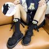 Magnetic socks couple character hand holding socks useless