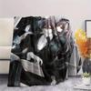 1PC Vampire Knight Print Flannel Blanket, High quality Comfortable for All Seasons, Home Decor, Warmth and Comfort, Perfect for Christmas Gifts235
