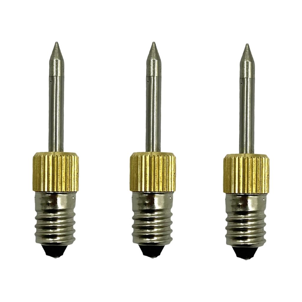 Soldering Iron Tips Corrosion Resistant Cordless E10 Interface Battery Solder Welding Tips Electronic Soldering Tips for Tool
