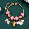Hello Kitty Kinder Armband mit Zinklegierung für Geschenke