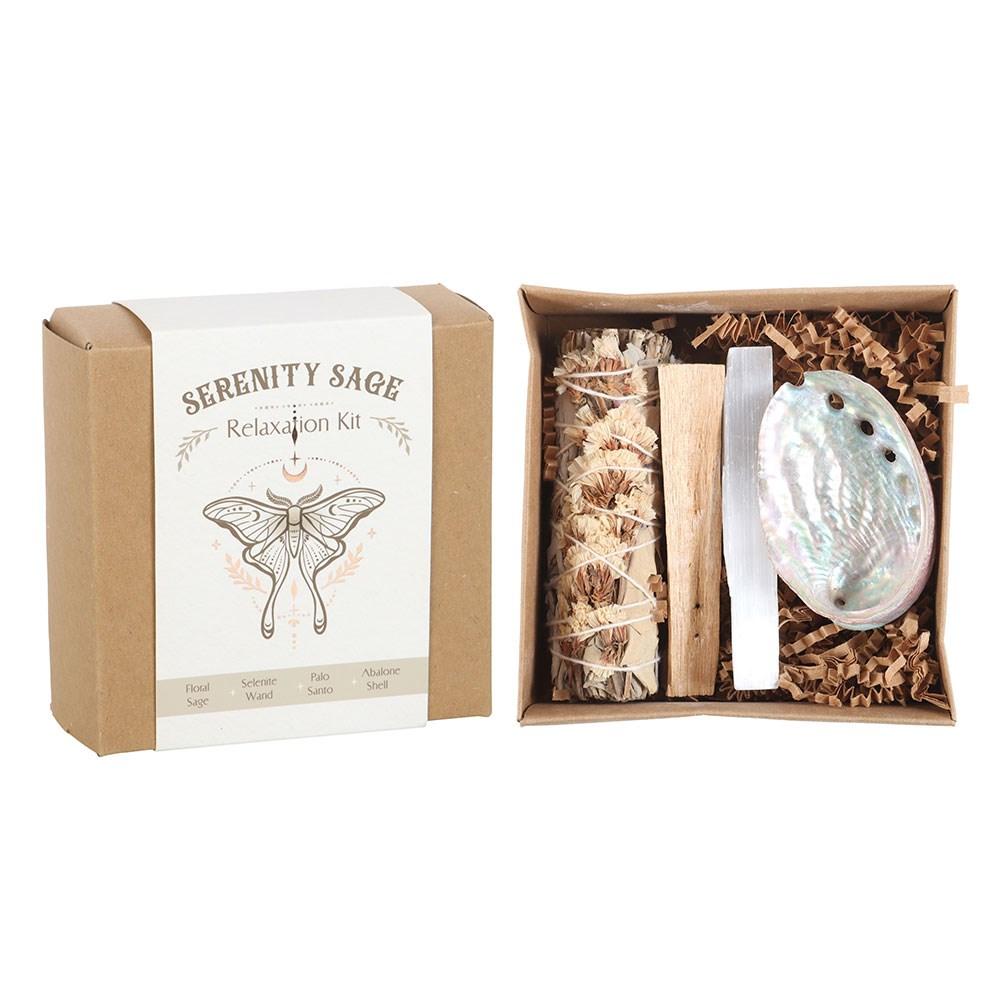 Something Different Serenity Relaxation Sage Smudge Kit (Pack of 4)