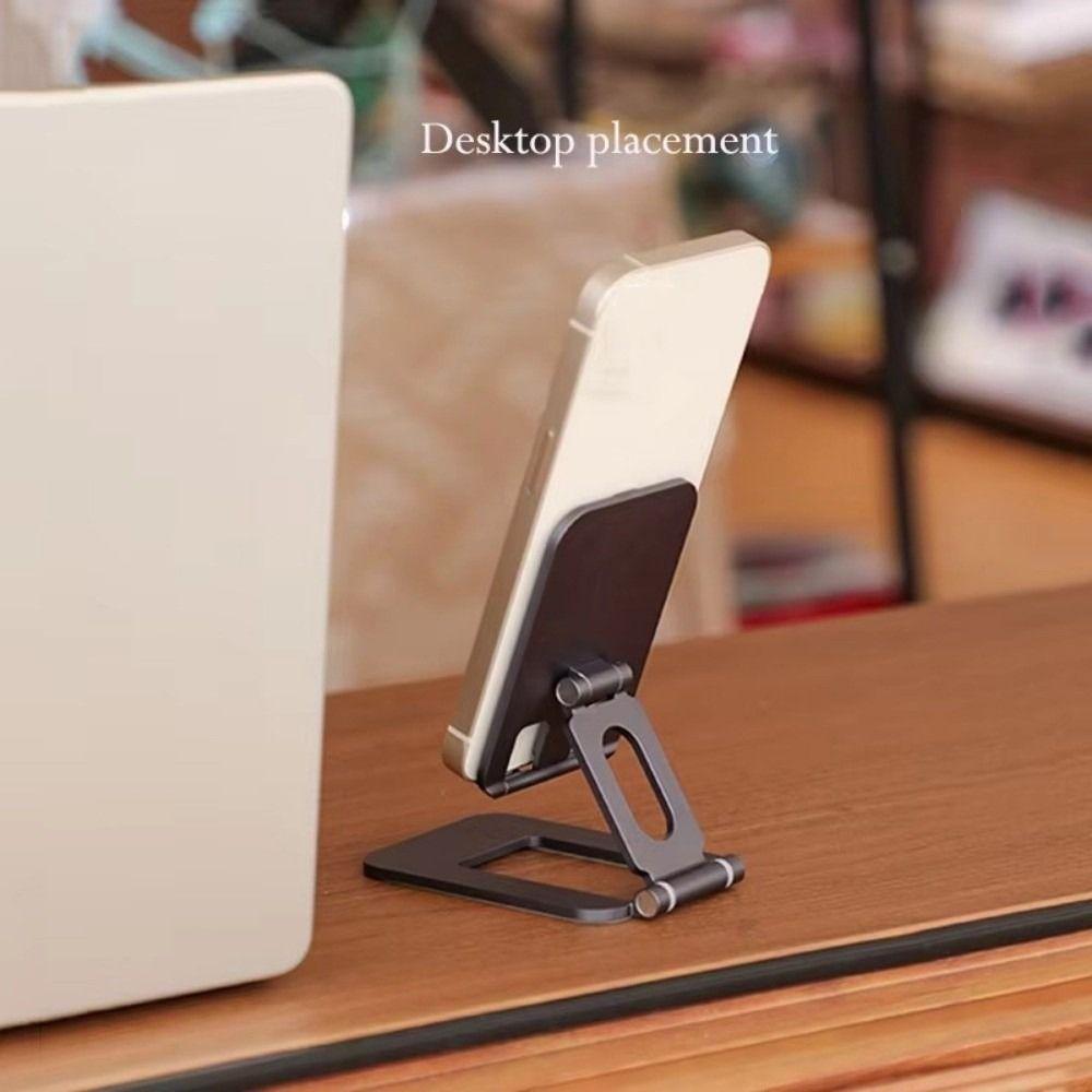 Adjustable Folding Phone Stand Anti Slip Silicone Mobile Phone Holder Table Holde