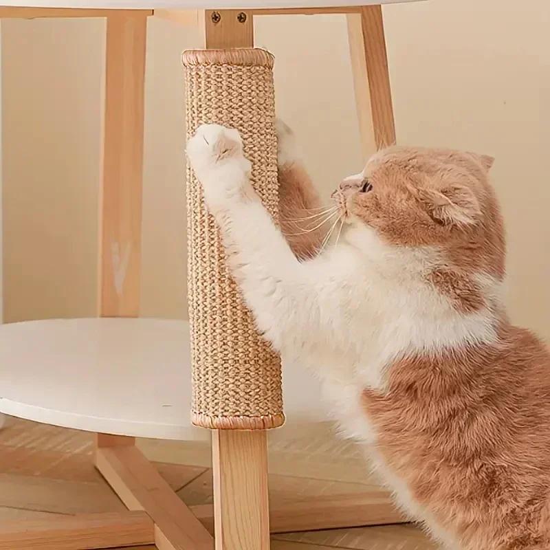 1pc Mats Horizontal Cat Floor Scratching Pad Rug Protect Couch and Carpets Natural Sisal Cat Scratcher Mat Cat Scratch