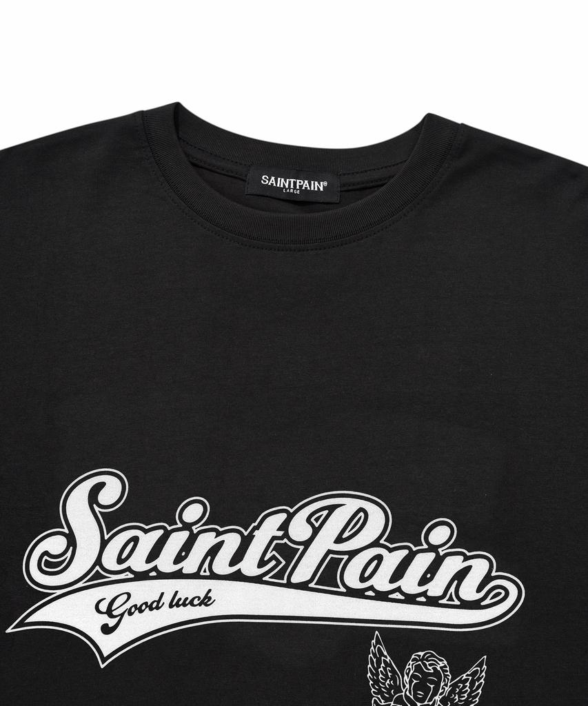 SAINTPAIN Sp Angel Team Logo T-Shirt - Black