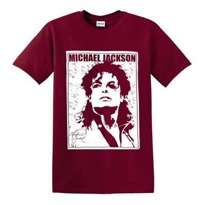 MICHAEL JACKSON SIGNATURE T-shirt/King Of Pop/Legende/Icoon/Muziek/t-shirt/Top/Tee