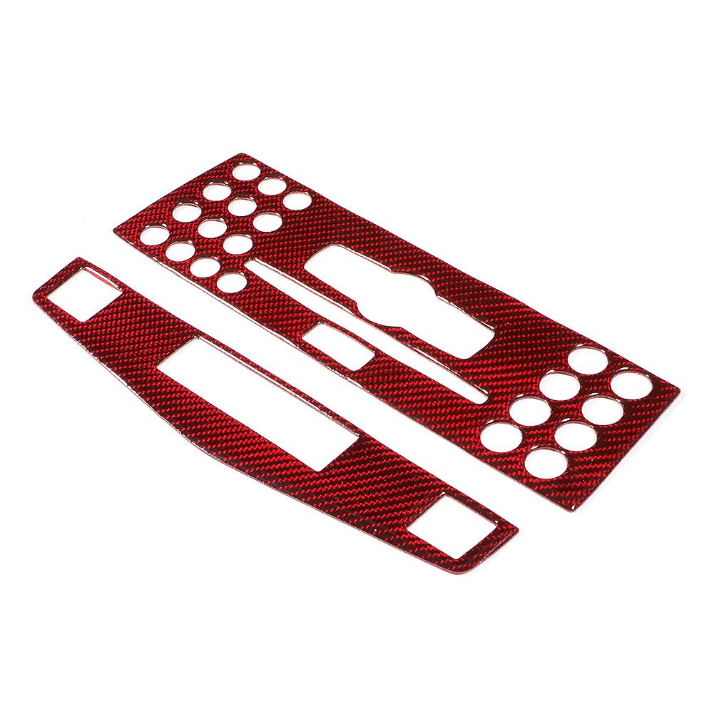 

Air Conditioning CD Control Panel Decal Cover Trim Car Interior Stickers Fits for Mercedes C Class W204 07 10Type B