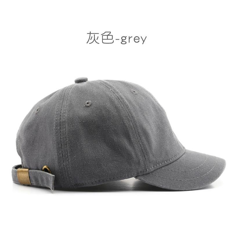 New Fashion Dad Hat Snapback Cap Washed Cotton Adjustable Solid Color Baseball Cap Women Men Unisex Couple Cap