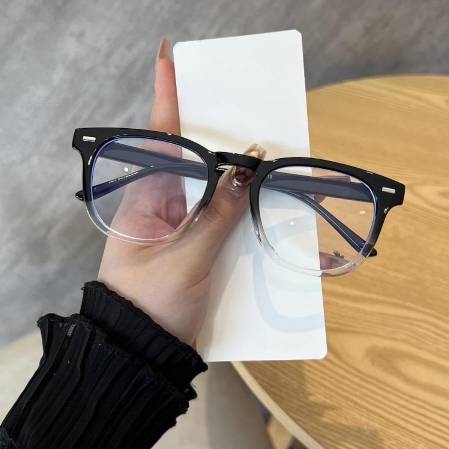 1pc Women's Casual Retro Fashion Glasses Summer Autumn Classic Transparent Lens Beach Travel School Holiday Gift Accessories