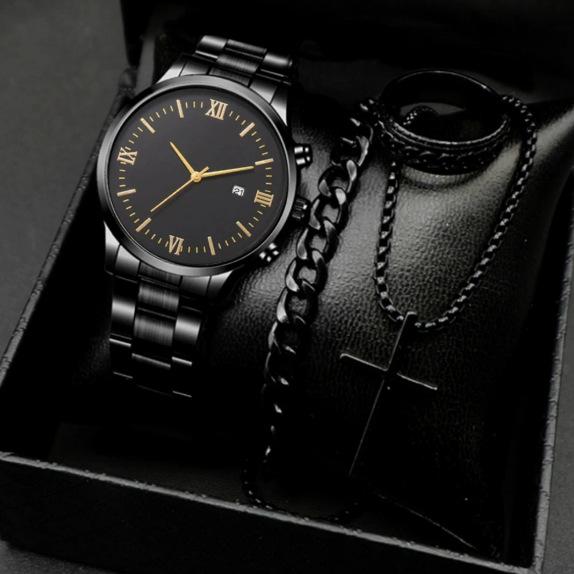 

Men S Trend Roman Numerals Fashion Watch New Simple Versatile Iron Belt Quartz Watch bulk price