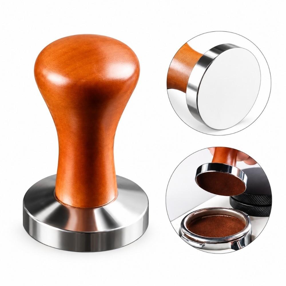 51/53/58mm Coffee Tamper 304 Stainless Steel Constant Pressure Tamper  Coffee Machine