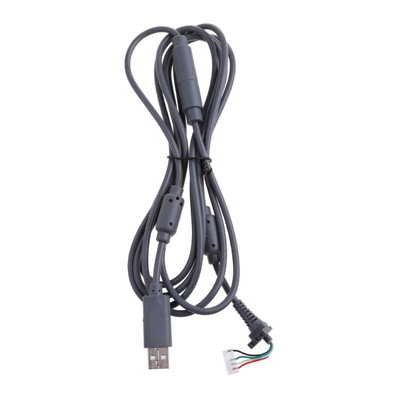 for Grey Black 4 Pin Wired Controller Interface Cable USB Breakaway Cable For 360 Wired Controller Accessories