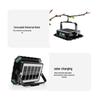 Portable Solar LED Lantern for Camping and Emergency Use
