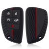 New 5 Button Remote Car Key Case Cover Shell Holder Protector Silicone For Chevrolet Silverado GMC Sierra Buick 2022 2023 2024