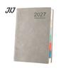 Hardcover Akademischer Kalender 2027 A5 Tagesplaner, Kunstleder 320 Seiten Terminplaner mit Geschenk für Berufstätige Lesezeichenband, Eins
