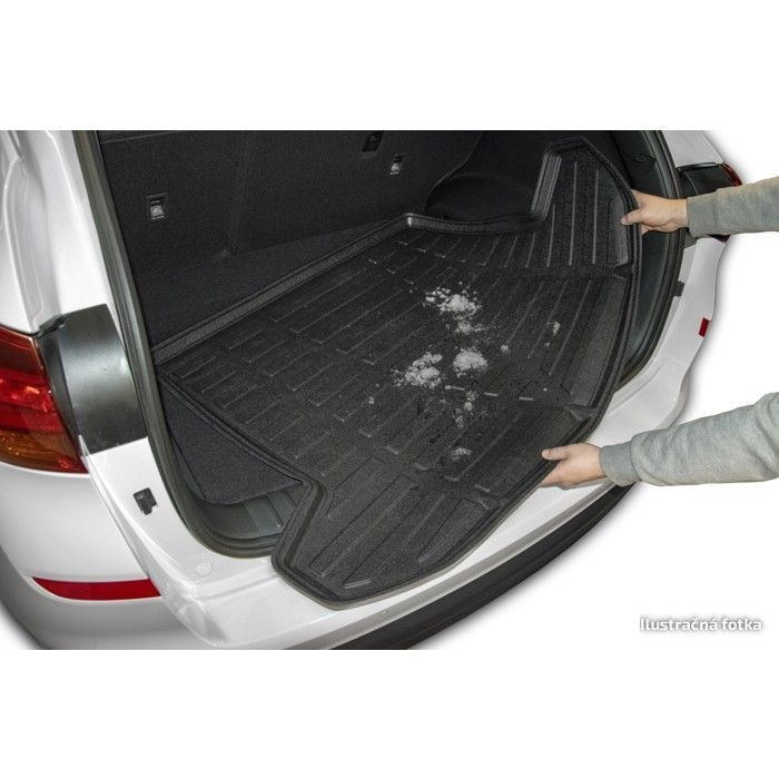 Tapis De Coffre Sur Mesure Pour Jeep Avenger Depuis 2024, Noir, Antidérapant, Bord Haut, Toutes Saisons