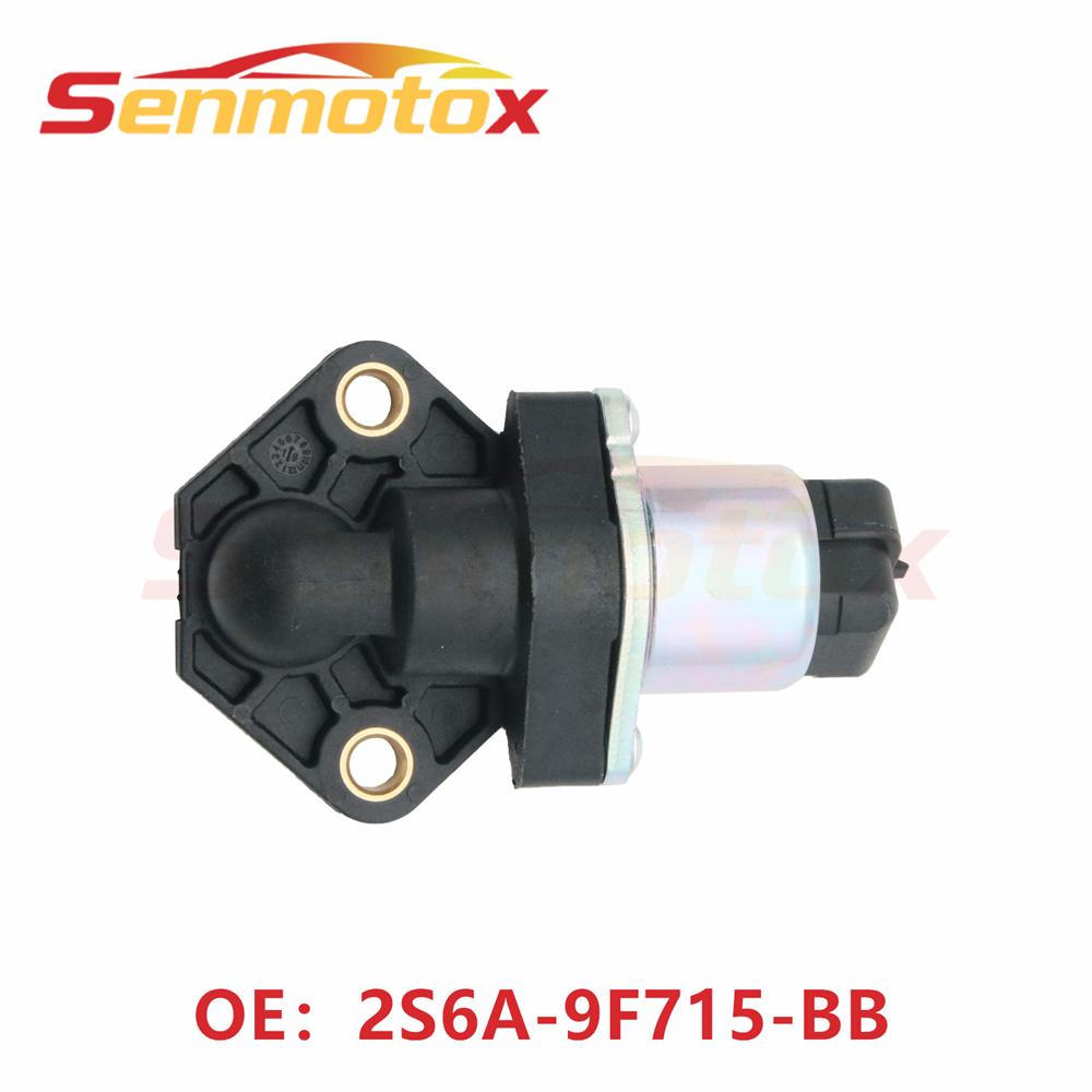 2S6A-9F715-BB Idle Air Speed Control Valve 2S6A9F715BB 2S6A9F715BA/AC4449 For Ford Fiesta Ka 1.3 Street Ka 1.6 Auto Accessories