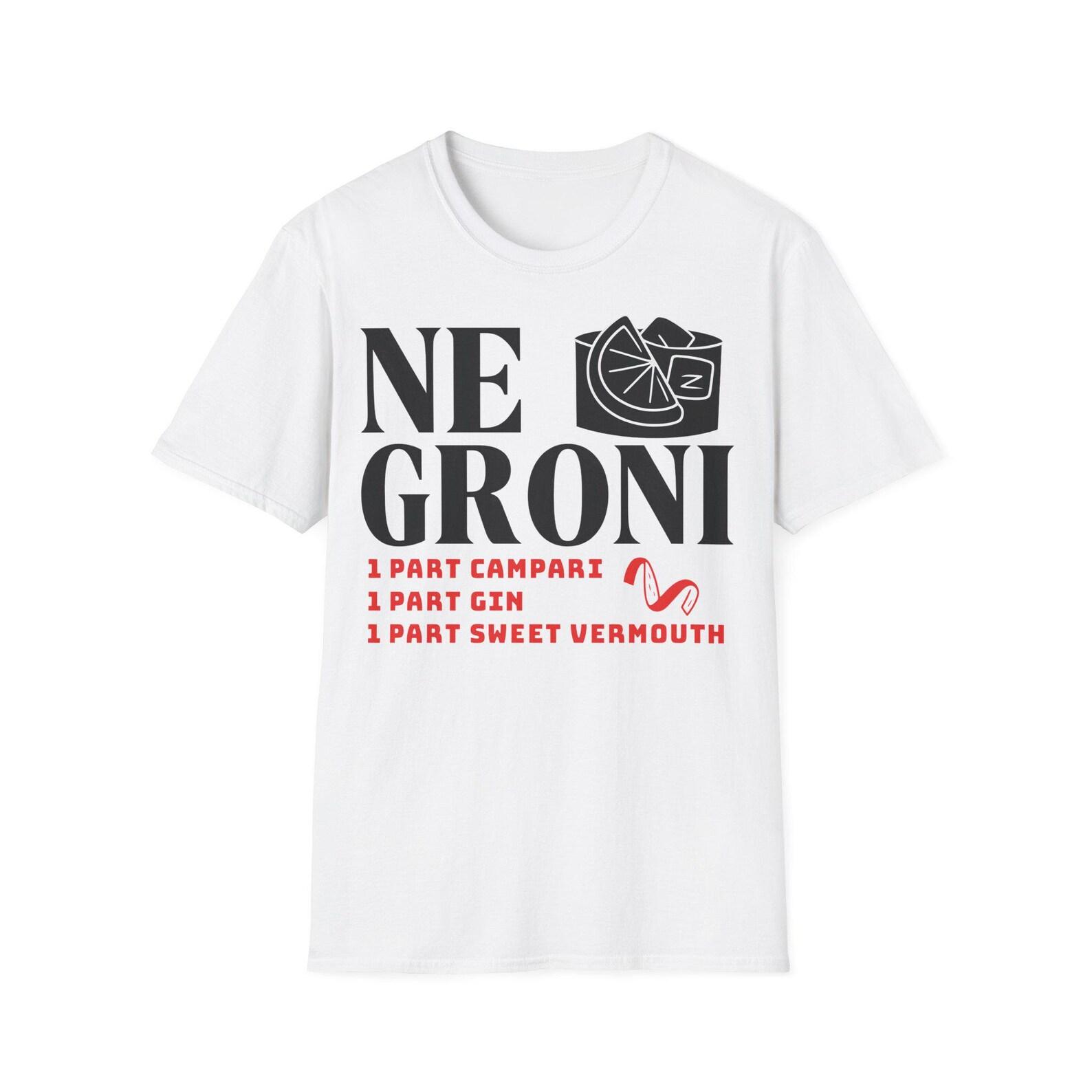 Negroni - Cocktail Recipe - Classic T-Shirt 3XL