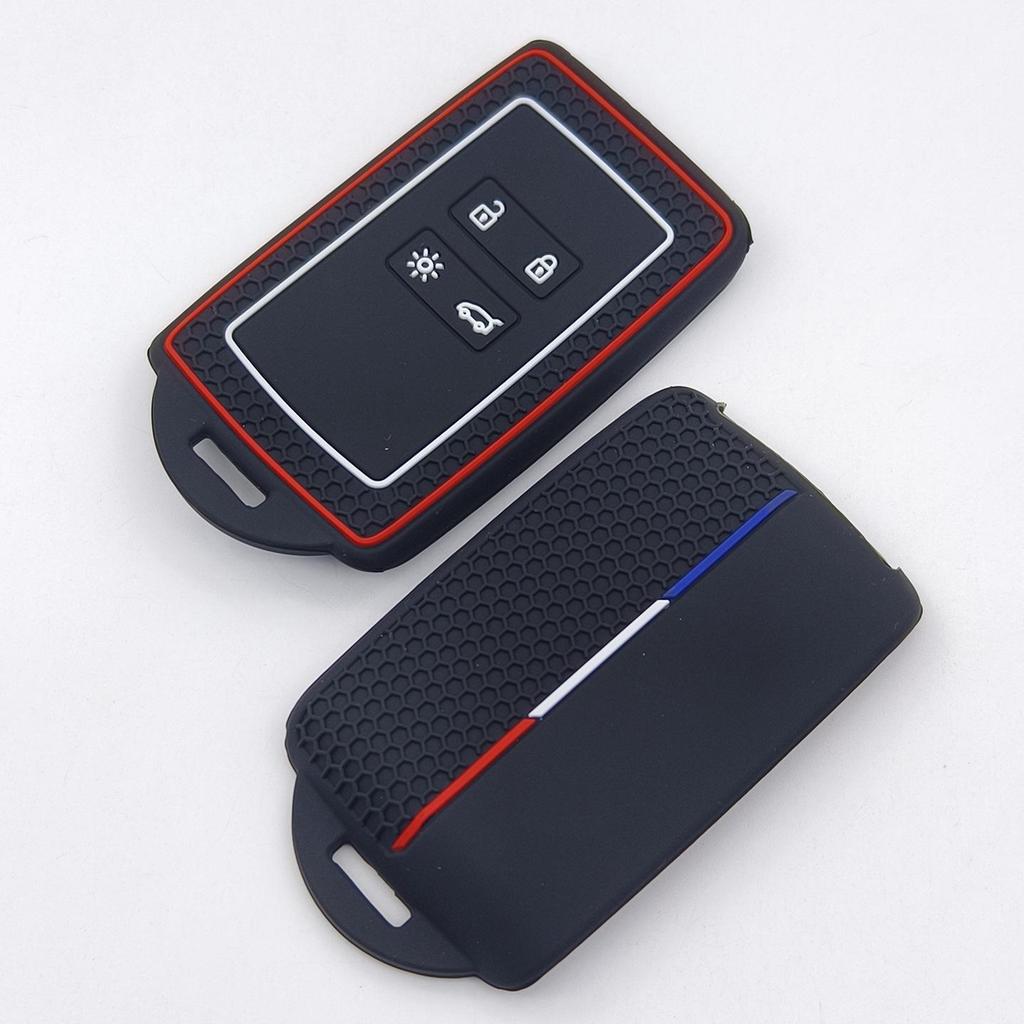 Soft Silicone Key Cover for Renault Koleos, Kadjar, and Kaptur