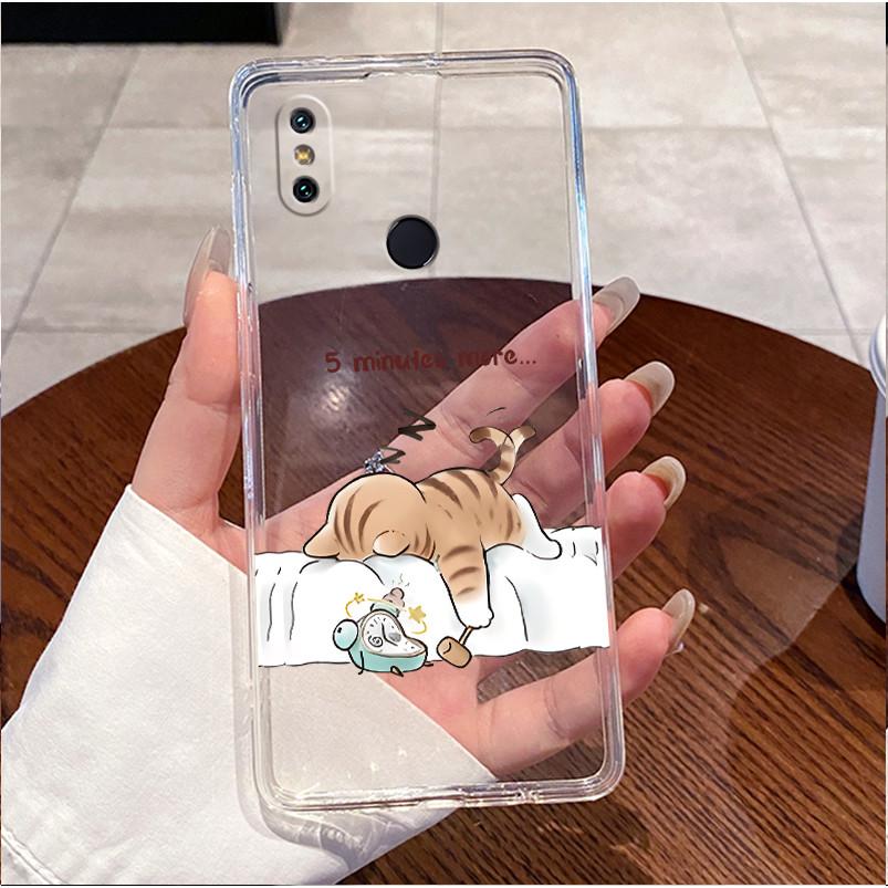 Case For Xiaomi Mi A2 (Mi 6X) Clear Luxury Cute Love Rabbit Funny Soft TPU Silicone Phone Case For Xiaomi Mi A2 Lite Back Cover