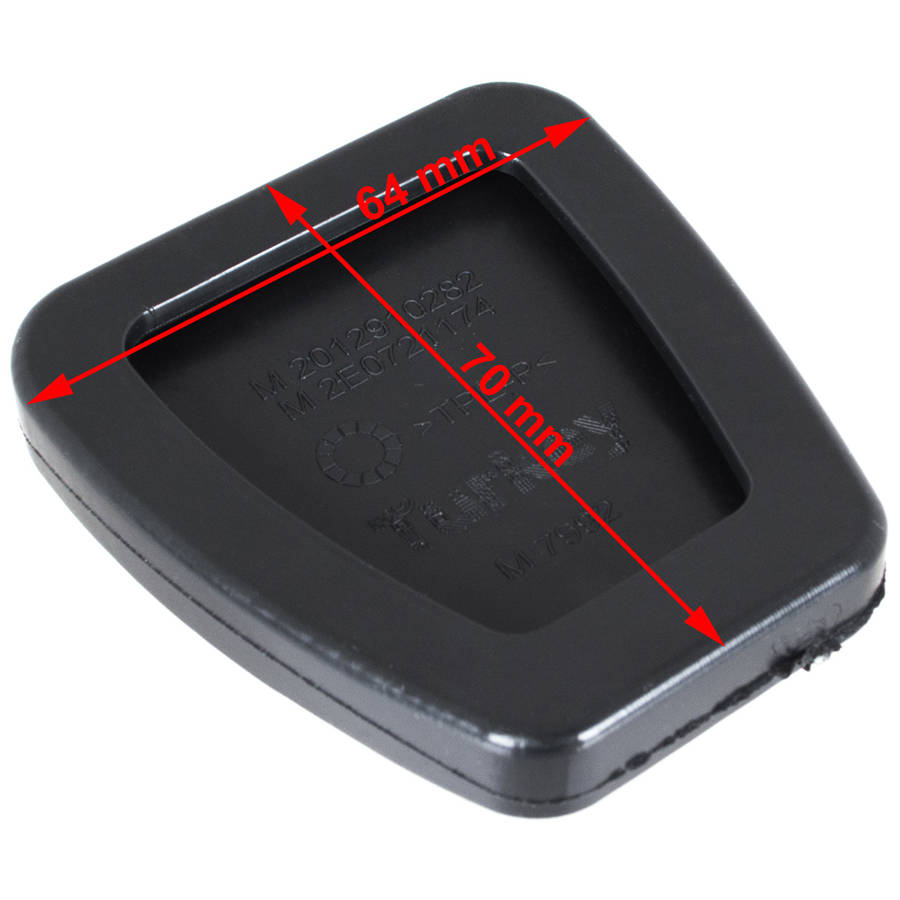 Mercedes C124 C140 C204 S203 S204 S210 S211 S212 W124 W140 W202 W203 W204 W210 W211 W212 Vito Sprinter VW Crafter rubber clutch pedal cover