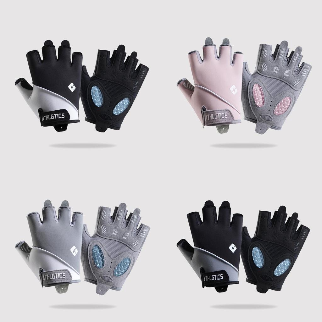 Cycling Gloves For Men And Women Breathable Antislip Half Finger Summer Sports Gear