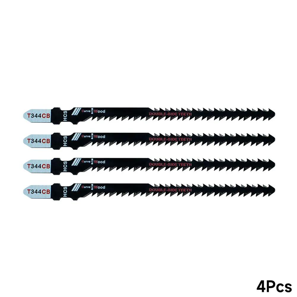 T-Shank Fine Coarse Teeth DIY Double-Sided Jigsaw Blade Extra Long Heavy Duty Scroll Saw Blades For Wood Aluminum Tight Spaces
