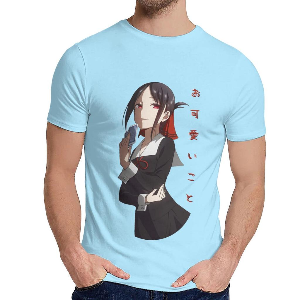 Miękki Cienki Kaguya Okawaii Koto Koszulka Anime Kaguya Sama Miłość To Wojna Shinomiya Kaguya Krótka