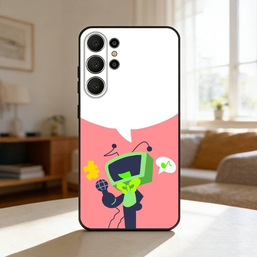 Cartoon Goob D-Dandys W-World Phone Case For Samsung S26,S25,24,23,22,30,21,10,9,Ultra,Plus,Lite,Black Soft Case