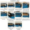 10PCS Sealing Machine Heating Coils Component For Pulse Sealers Heat Resistant Fabric And Wire 3 Length Option Included