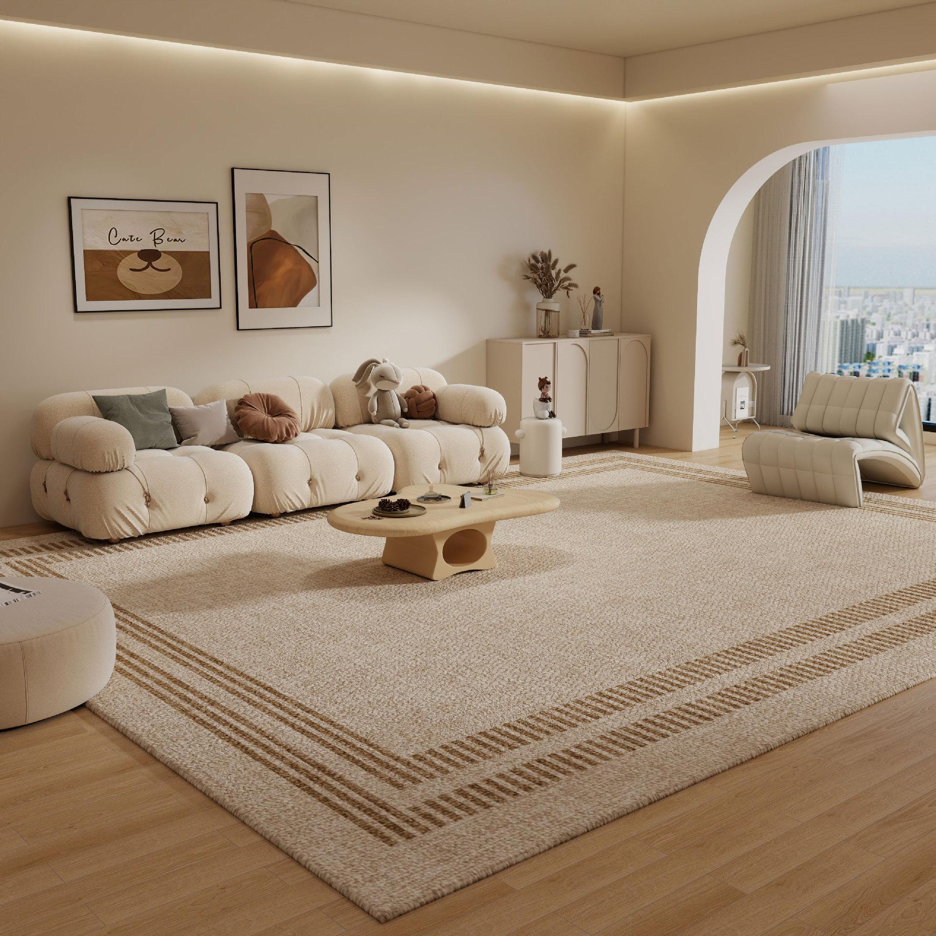 

Ковер для гостиной, ковер для дивана, ковер для журнального столика, простой износостойкий противоскользящий коврик для пола в прихожей 200 * 300cm