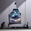 Chinese Style Chinese Style Classic Apron Adult Sleeveless Kitchen Cleaning Home Baking Waist Bib