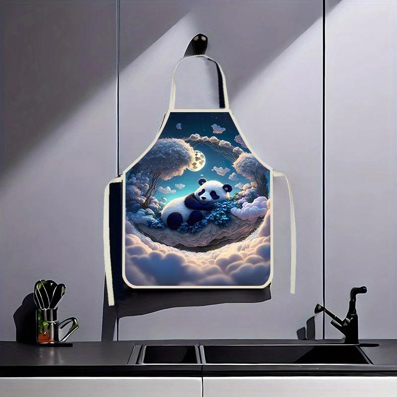 Chinese Style Chinese Style Classic Apron Adult Sleeveless Kitchen Cleaning Home Baking Waist Bib