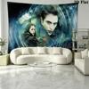 Twilight Poster Wall Tapestry Aesthetic Wall Hanging Printed Fabric Blanket Decorative Tapestries for Bedroom Living Room Home Decor