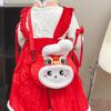 3D Girls Shoulder Bag Plush Purse Cosplay Shopping Pouch Handbag Satchels Wallet Tote Adorable
