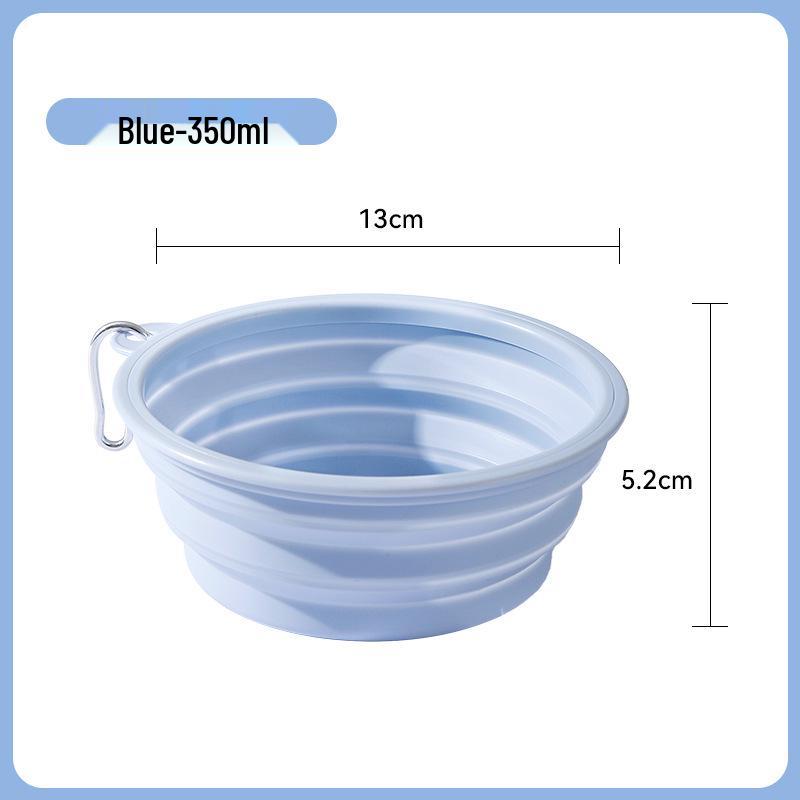 Macaron Portable Folding Dog Bowl for Food and Water