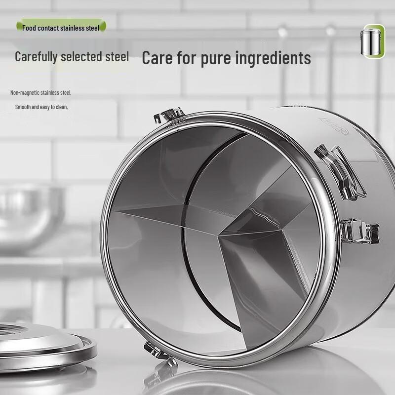 Lainuo 28L Komerční nerezový izolovaný ohřívač jídla s dvěma přihrádkami