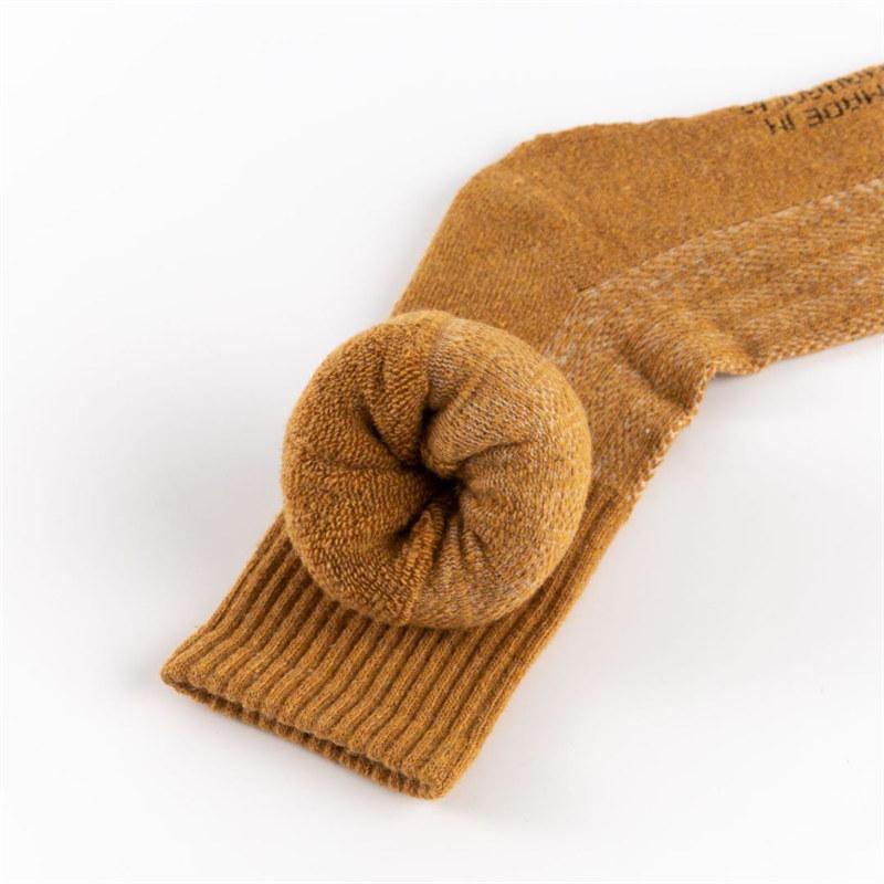 5 Paar Mode Winter Männer Frauen nördlichen verdickt warme Terry Kamelhaar Socken