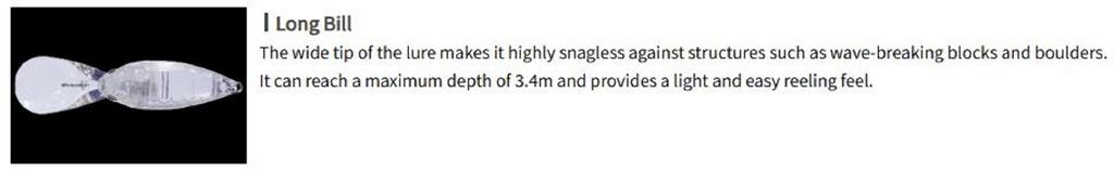 OSP Blitz Tiny DR Floating Crank Bait Lure F30 (9777)