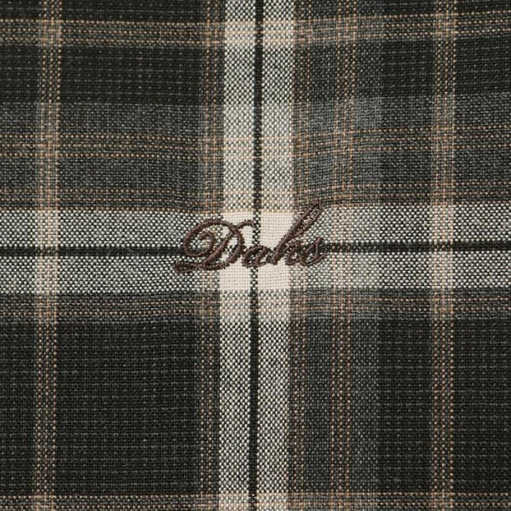 Daks Men S eaSy Care Rayon Blend Medium Check Regular Fit Shirt dma1Shcl111w1