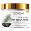 Drontika Wild & Pure Koreanisches Rosmarinöl Haarmaske - Für Trockenes & Krauses Haar, Glättend & Gegen Haarausfall | Mit Weißem Bockshornklee & Kamelie - 120