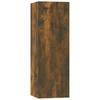 5 Piece TV Cabinet Set Smoked Oak Effect Particleboard
