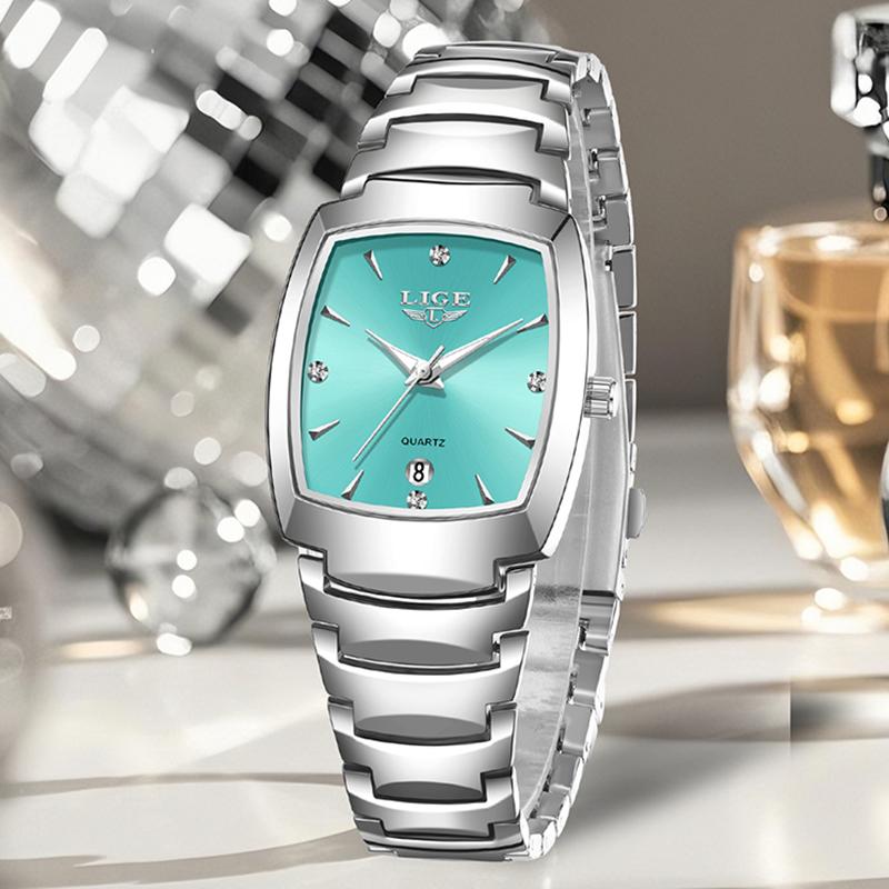 Casual Square Quartz Watch Ladies Fashion Waterproof Date Women Watch Simple Elegant Sports Student Watches Gift For Women