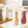2PC 500ML Large Squeeze Condiment Bottles With Nozzles Ketchup BBQ Sauces Olive Oil Bottle Dispenser Squeeze Sauce Bottle