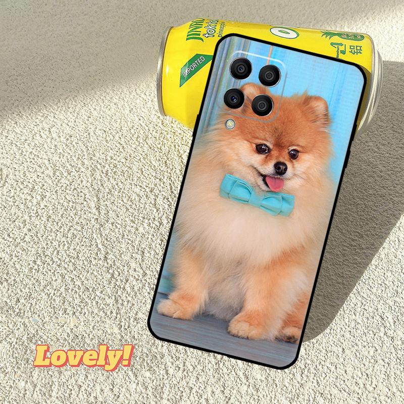 Pomeranian Dogs Dog Colorful Case For Samsung Galaxy M52 M36 M06 M16 M56 M33 M15 M55 M31 M13 M12 M14 M53 M32 M35 M34 M54