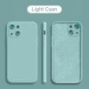 For For Iphone 16 1 14 13 11 12 1 Pro Max Mini X XR XS 7 8 SE  Al Liquid Silicone Phone Case Shockproof Back Cover