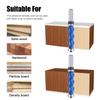 1pcs 12mm  Router Bit Flush Trim Double Bearing Solid Carbide Spiral Shank for Wood